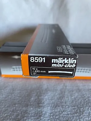 $25 • Buy Marklin Mini Club Z Scale Track 8591