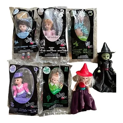 Madame Alexander The Wizard Of Oz McDonalds 2008 Happy Meal Toys Set Of 7 Pcs • $25.20