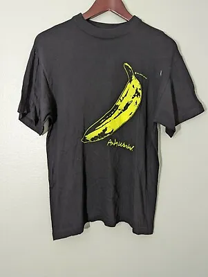 VTG 90s Schwartz Andy Warhol Banana T Shirt MADE IN USA Size Medium • $169.99