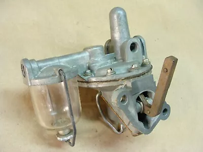 NEW NOS AC Glass Bowl Fuel Pump 4167 855573 UNKNOWN Mack Diamond T Military ? • $50