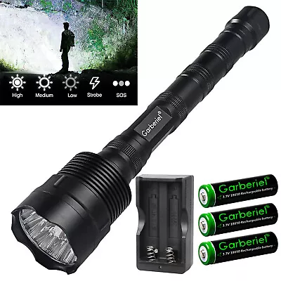 Garberiel 990000Lumens 14 X LED Tactical Flashlight Torch Super Bright Lamp • $23.99