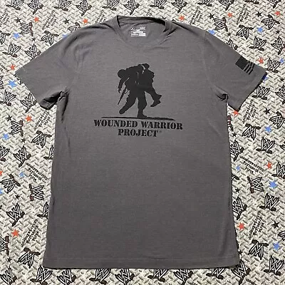 Under Armour Wounded Warrior Project T-Shirt Men's S Loose Heat Gear • $19.99