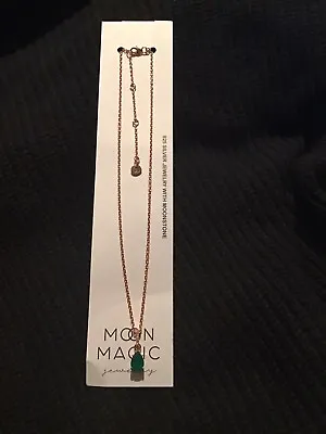 Moon Magic May Birthstone Necklace • $57