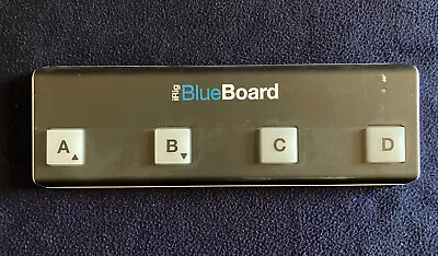 IK Multimedia IRig Blueboard Bluetooth MIDI Pedal Board FREE SHIPPING • $70