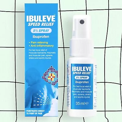 Ibuleve Speed Relief 5% Spray - 35ml FREE POST. • £9.88