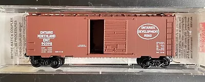 N Scale Micro-trains Ontario Northland Box Car 20376 #90598 Mint • $9.95