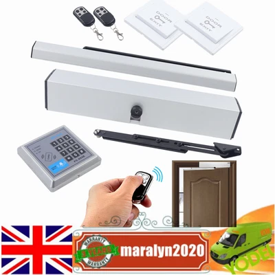 £283 • Buy Heavy Duty Electric Automatic Swing Gate Door Opener Operator Remote & Button UK