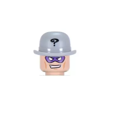NEW LEGO DC Super Heroes The Riddler's  Head & Hat From Set 6857 • $5.97