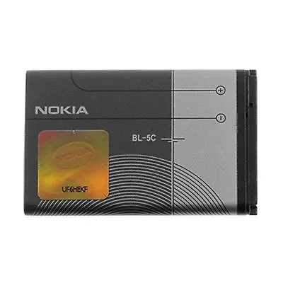 $6.40 • Buy New 1020mAh BL-5C Battery For Nokia 7610 1200 6230i 2310 6600 1600 2600 E50 #344
