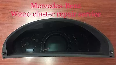 Mercedes S-class CL-class Speedometer Instrument Cluster REPAIR SERVICE ONLY • $269