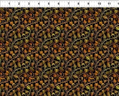 In The Beginning Legendary Journeys LJ1 Fabric Magic Medieval Forest Leaf • $12.50