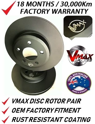 $185.98 • Buy Fits HOLDEN Torana LJ XU-1 1972-1973 FRONT Disc Brake Rotors PAIR