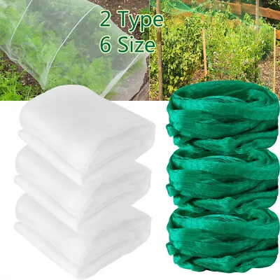 20~66ft Mosquito Garden Bug Insect Netting Barrier Bird Net Plant Protect Mesh • $10.99