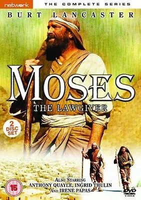 Moses The Lawgiver - The Complete Mini-Series (DVD) Burt Lancaster (UK IMPORT) • $23.42