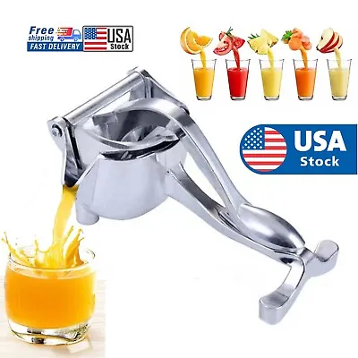 Heavy Duty Metal Manual Juicer Fruit Juice Squeezer For Pressing Lemons Oranges • $11.31