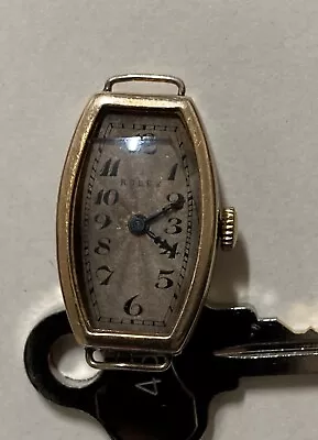 $1800 • Buy Rare Rolex 9ct Gold Ladies Art Deco Style Watch