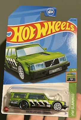 2023 Hot Wheel Volvo 240 Drift Wagon green Mainline • $2.25