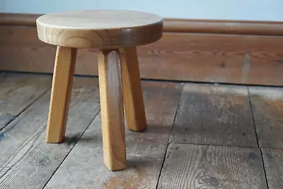 Small 3 Leg Pine Wooden Milking Stool Plant Stand • £50