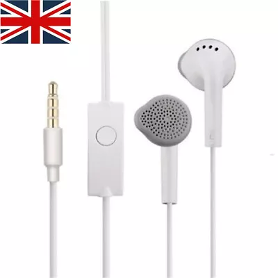 For Samsung Galaxy S7 S6 Note5 Original 3.5mm Handsfree Headphones Earphones UK • £3.71