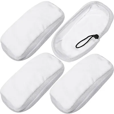 Cleaning Cloths For ADDIS 347361 10 In 1 Steam Cleaner Mop Pads Cloth Pad X 4 • £11.90