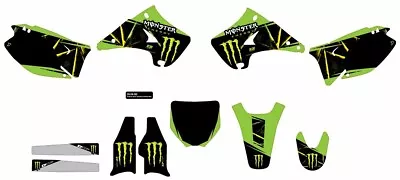 D'COR Monster Graphics Kits 20-20-133 Kawasaki KX 125 250 2 Stroke 2003-2008 NEW • $149.95