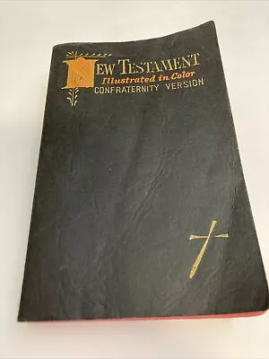 The New Testament Illustrated In Color Confraternity Version 1962 Vintage • $10