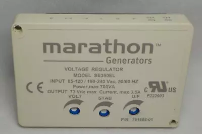 SE350EL Voltage Regulator Marathon 761688-01 Generators AVR - Original #853 • $235.87