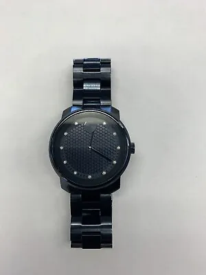 Movado Bold Blue Honeycomb Diamond Dial Men’s Watch! • $224.99