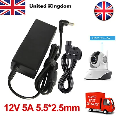£11.49 • Buy 12V 5A 60W AC Adapter For Imax EC6 B5 B6 LiPo Battery Balance Charger 5.5*2.5mm
