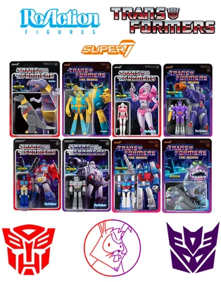 £23.50 • Buy Transformers ReAction Figure Assortment - Pick And Choose - 4inch Super7