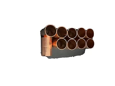 7/8  10pc Copper Straight Coupling W/ Tube Stop Fittings Refrigeration • $26