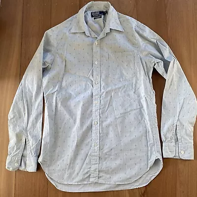 Polo Ralph Lauren Men’s Long Sleeve Blue Patterned Shirt Size S • $28