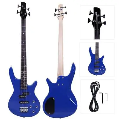 New Blue 4 Strings Electric IB Bass Guitar • $75.99