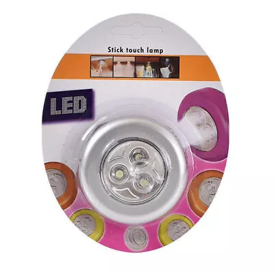 LED Tap Touch Wireless Night Light Wall Cabinet Lamp Battery Powered For Home • $6.80