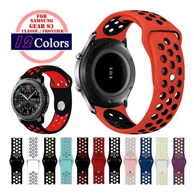 Silicone Sport Watch Band Strap For Samsung Gear S2 Classic / S3 Frontier • $9.99