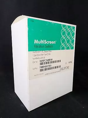 MILLIPORE 1.2μm Glass Fiber Type C Filter MultiScreen FC Well Plates MAFCN0B10 • $74.99