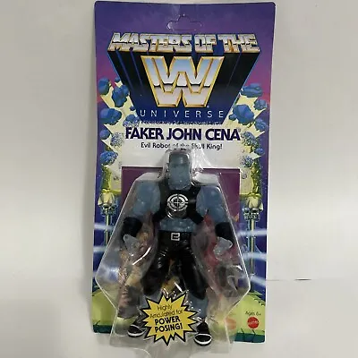 Wwe Motu Masters Of The Wwe Universe Wave 2 Faker John Cena Mattel 2019 • $32