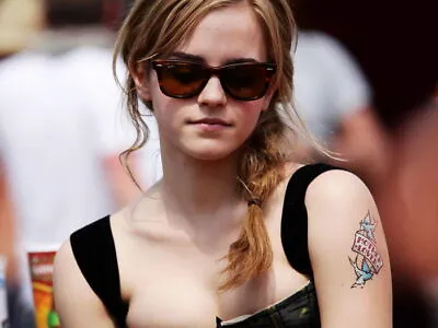 V0789 Emma Watson Cute Tattoo Hot Actress Decor WALL POSTER PRINT AU • $20.85