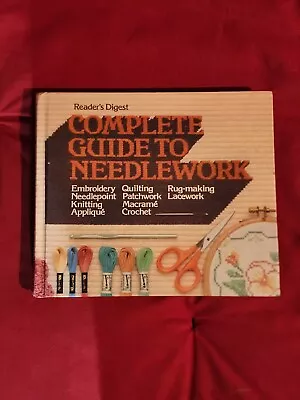 Vintage 1979 Readers Digest “complete Guide To Needlework” Hardcover Book! • $8.49