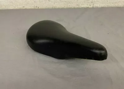 Vintage San Marco Black Leather Feel Bike Saddle Seat Satisfaction Guaranteed • $22.95