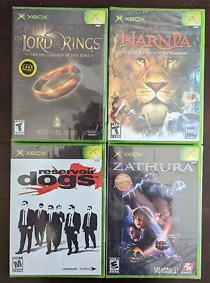 Lord Of The Rings FOTR/ Narnia/ Reservoir Dogs/ Zathura Xbox Factory Sealed Lot • $89.99