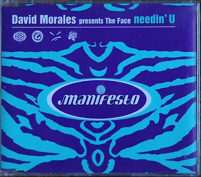 DAVID MORALES - NEEDIN' U Single Cd • £2