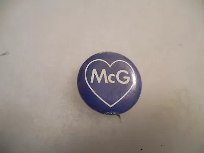 Presidential George McGovern Pin Back Campaign Button MCG President Candidate • $7.99