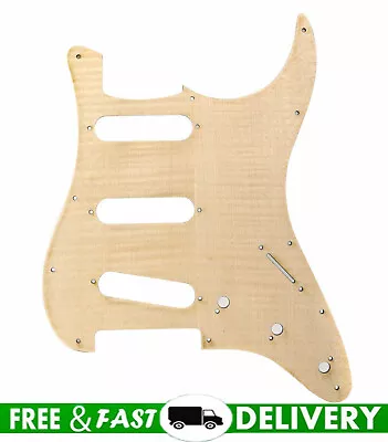 SSS Electric Guitar Pick Guard Flame Maple Scratch Plate For ST Start Guitar • $21.83