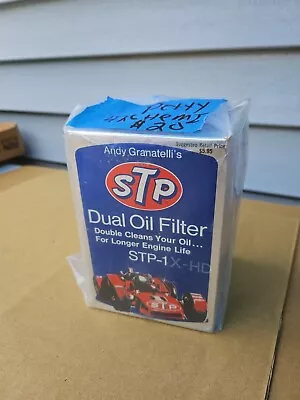 VINTAGE STP DOUBLE OIL FILTER STP-1x-hd BRAND NEW/UNUSED 426 Hemi Rare Trl7#60 • $32.99