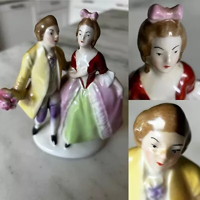 Vintage Erphila Figurine - Porcelain - Man Woman Couple - Made In Germany • $15