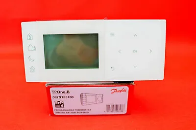 Danfoss TPOne-B Programmable Thermostat Battery Powered 087N785100 • £49.99