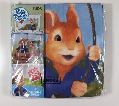 £19.99 • Buy Next Peter Rabbit Bedding Bedset Duvet Cover Pillowcase Kids Girls Boys Toddler