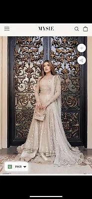 Pakistani Wedding Dress Bridal Party Asian Occasion Lengha Mysie By Tahira • £275