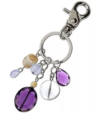 Miche Purse Charm Mystic Silver Purple NIP Key Chain Charmer • $8